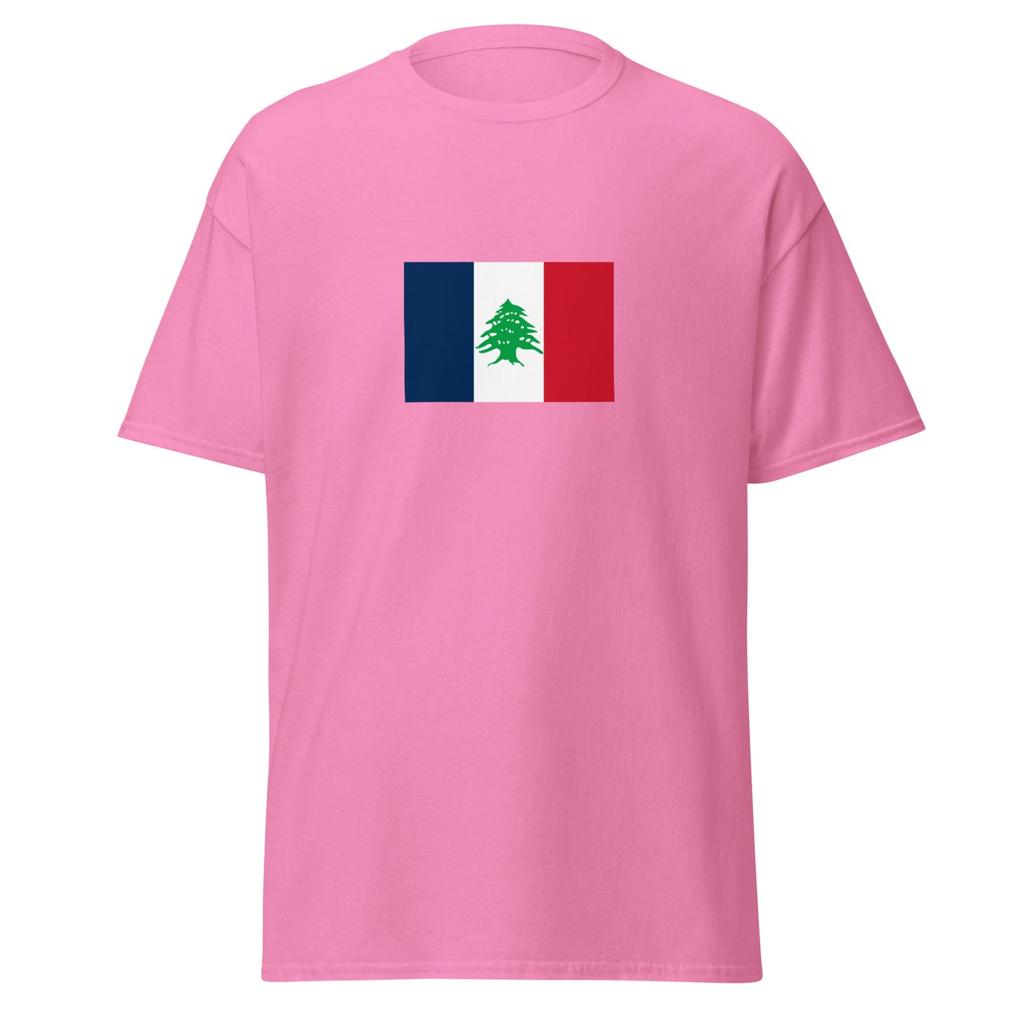 Lebanon - Greater Lebanon (1920-1943) | Historical Lebanese Flag Interactive T-Shirt