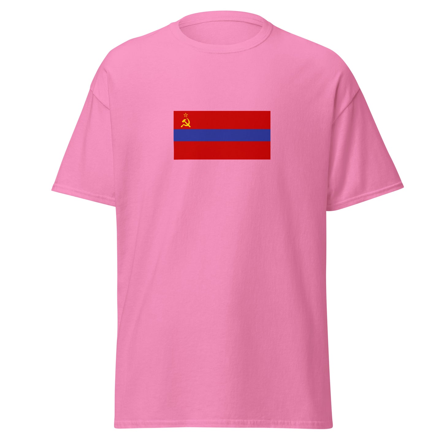 Armenia - Armenian Soviet Socialist Republic (1952-1990) | Historical Armenian Flag Interactive T-Shirt