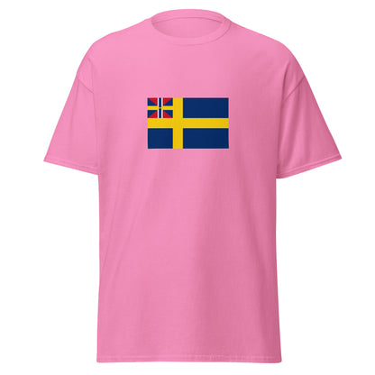 Sweden - United Kingdoms of Sweden and Norway (1814-1905) | Historical Swedish Flag Interactive T-shirt