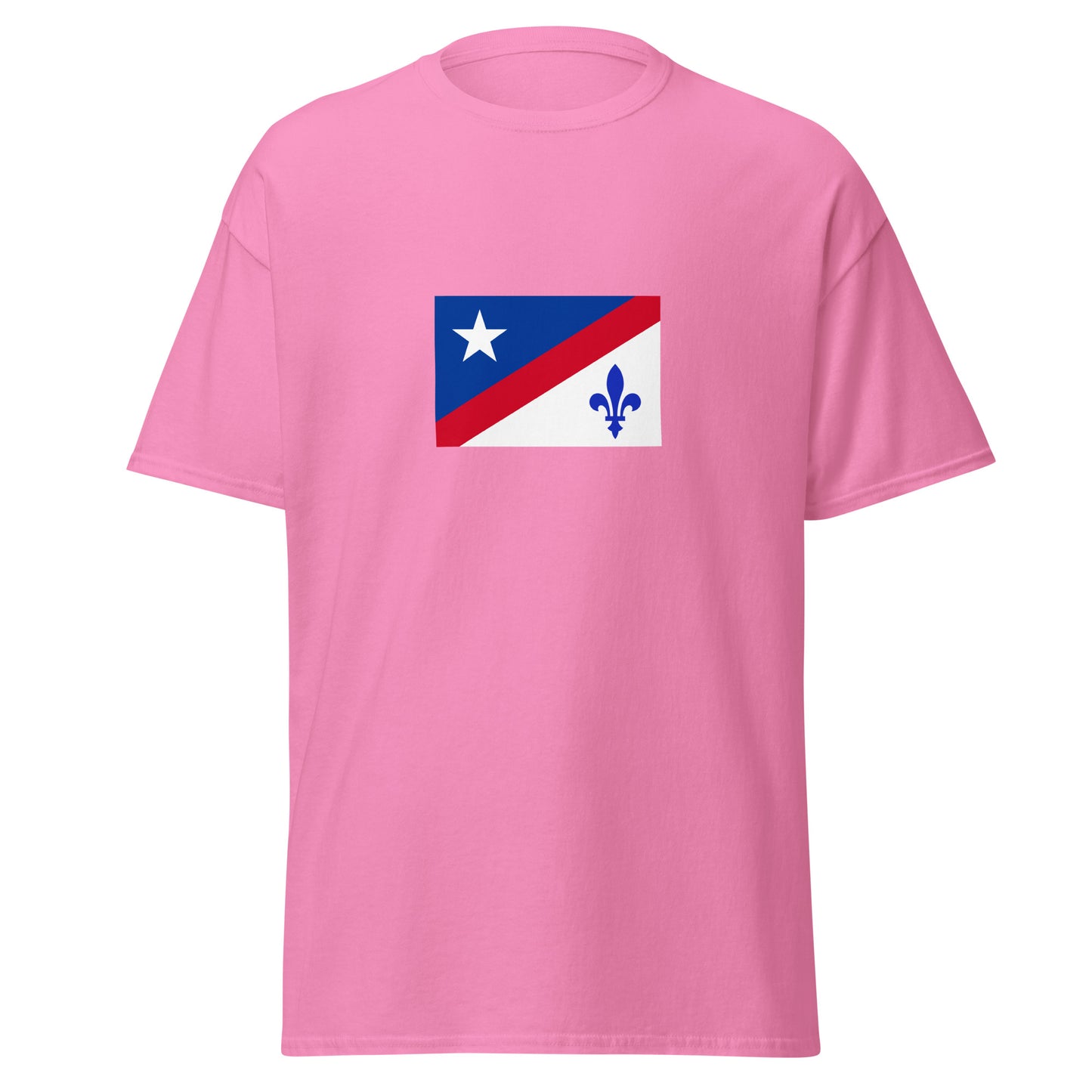 USA - French Americans | Ethnic American Flag Interactive T-shirt