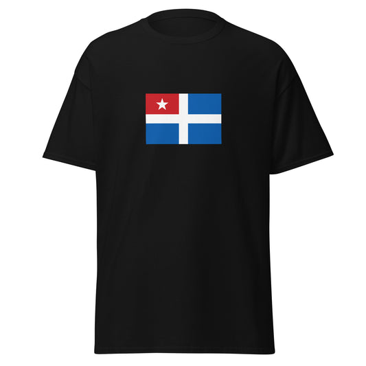 Greece - Cretan State (1898-1913) | Historical Greek Flag Interactive T-Shirt