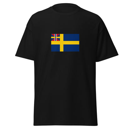 Sweden - United Kingdoms of Sweden and Norway (1814-1905) | Historical Swedish Flag Interactive T-shirt