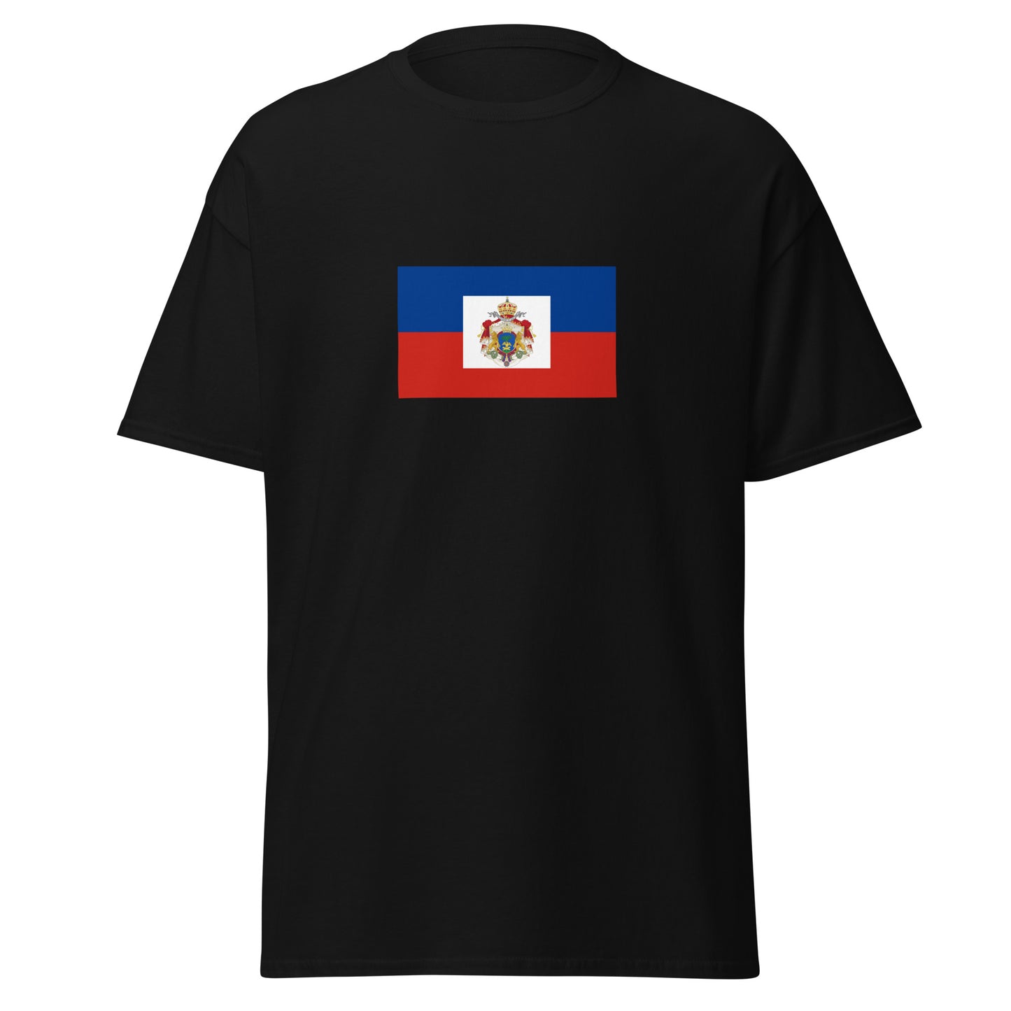 Haiti - Second Empire of Haiti (1849-1859) | Historical Haiti Flag Interactive T-Shirt