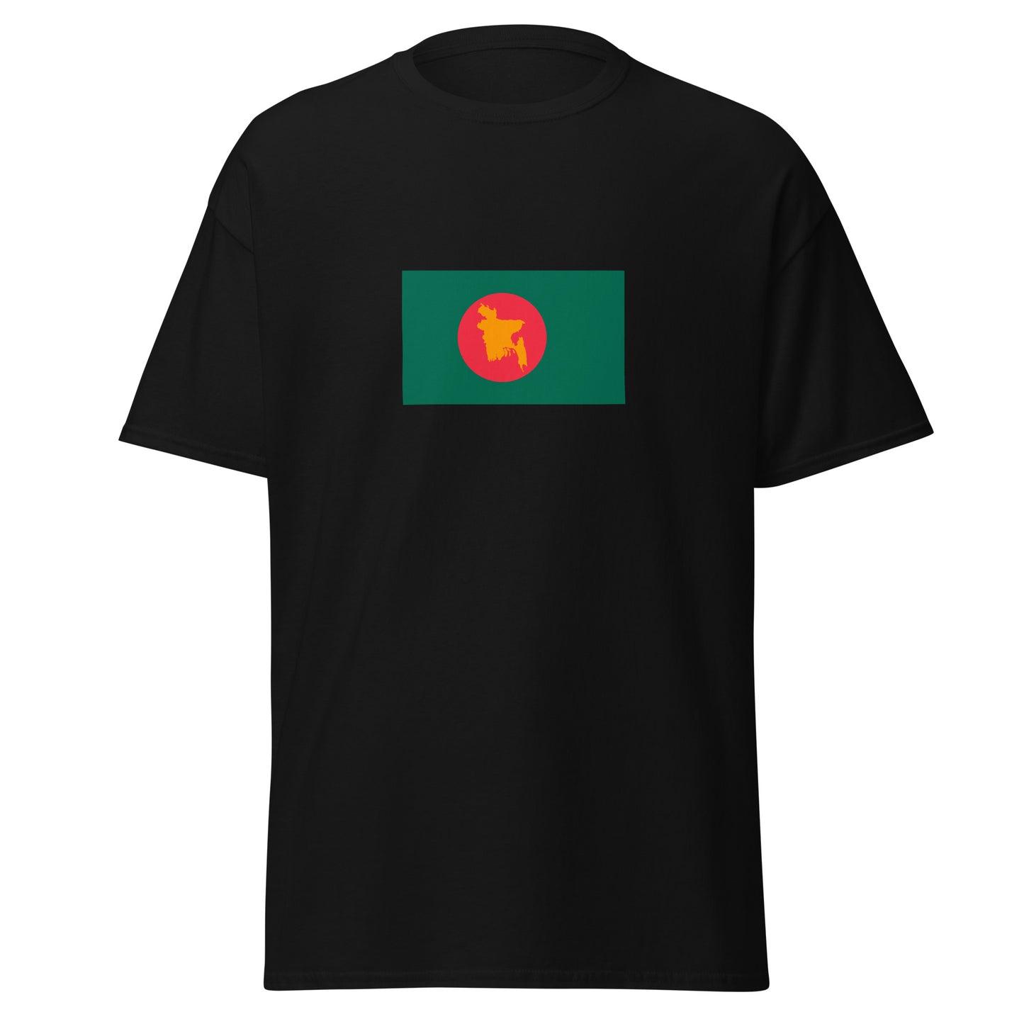 Bangladesh - Provisional Government of Bangladesh (1971-1972) | Historical Bangladesh Flag Interactive T-Shirt