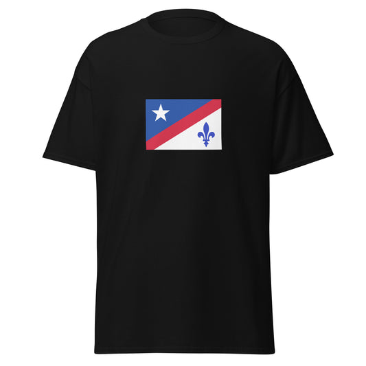 USA - French Americans | Ethnic American Flag Interactive T-shirt