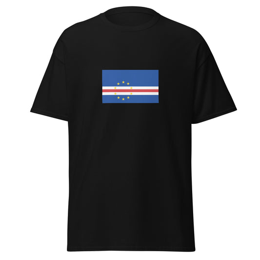 USA - Cape Verdeans | Ethnic American Flag Interactive T-shirt