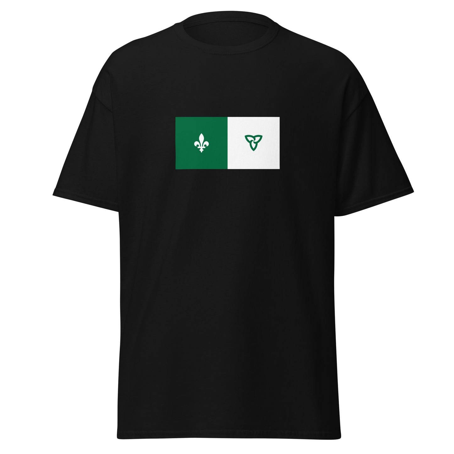 Canada - Franco Ontarians | Ethnic Canadian Flag Interactive T-shirt