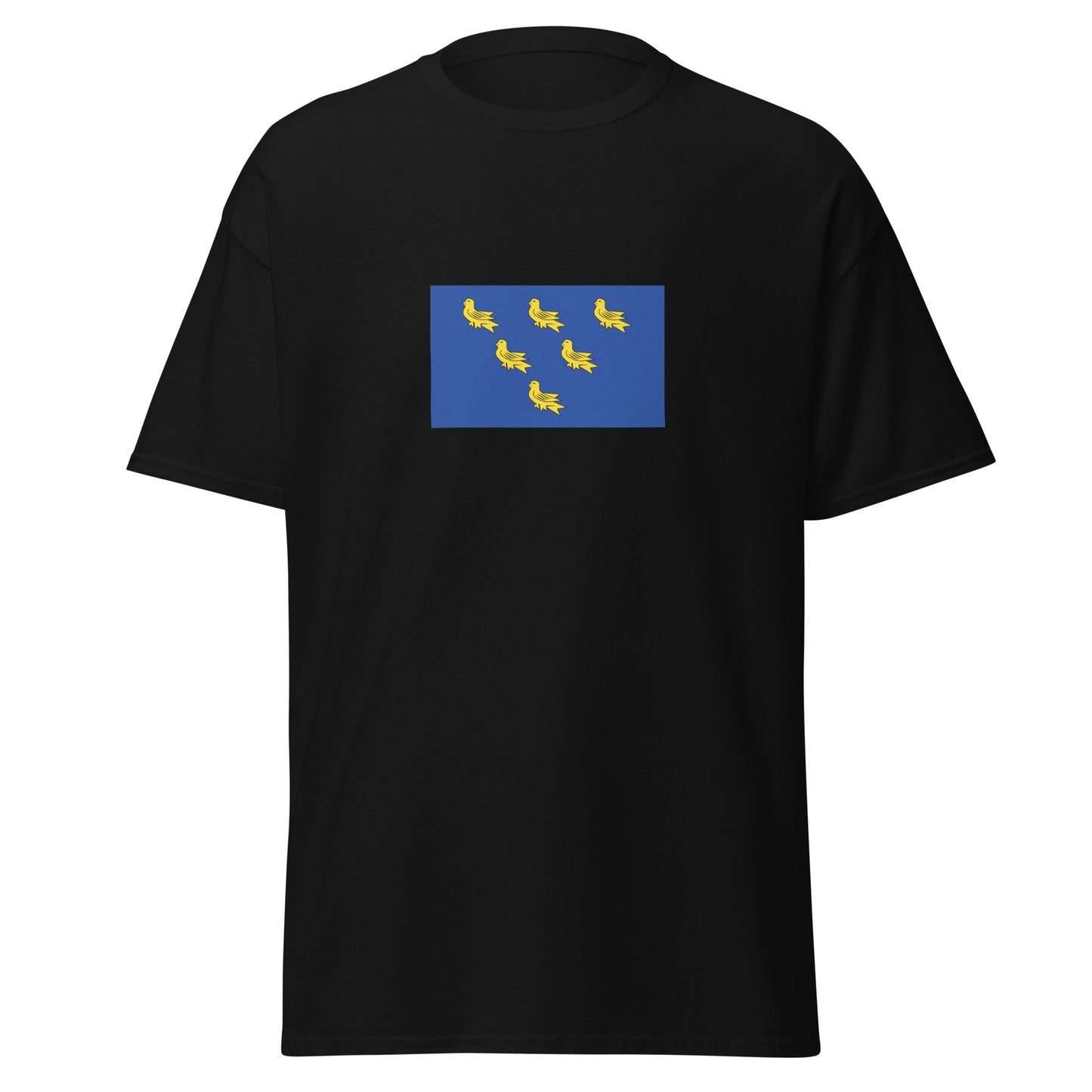 UK - Sussex people | Ethnic British Flag Interactive T-shirt