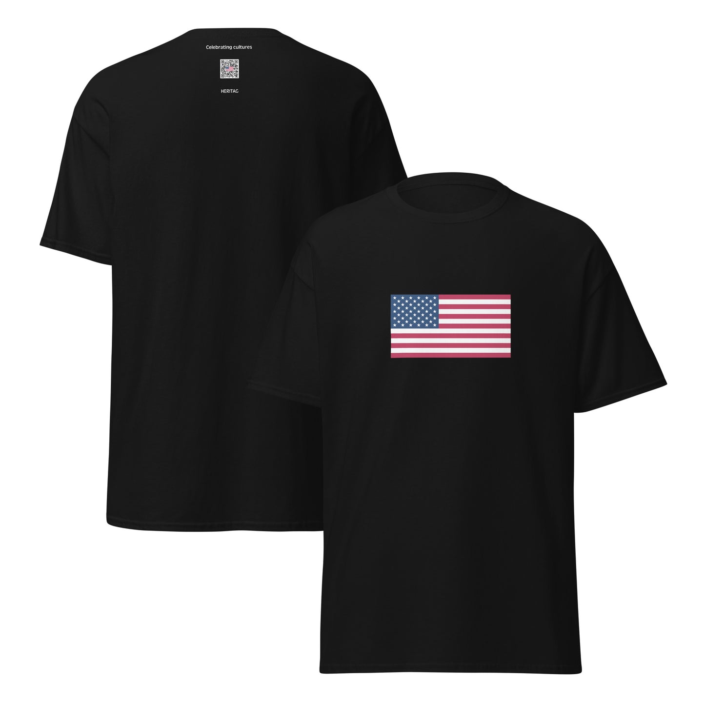 USA - Americans | Ethnic American Flag Interactive T-shirt