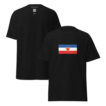 USA - Yugoslavs | Ethnic American Flag Interactive T-shirt