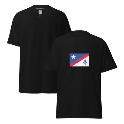 USA - French Americans | Ethnic American Flag Interactive T-shirt