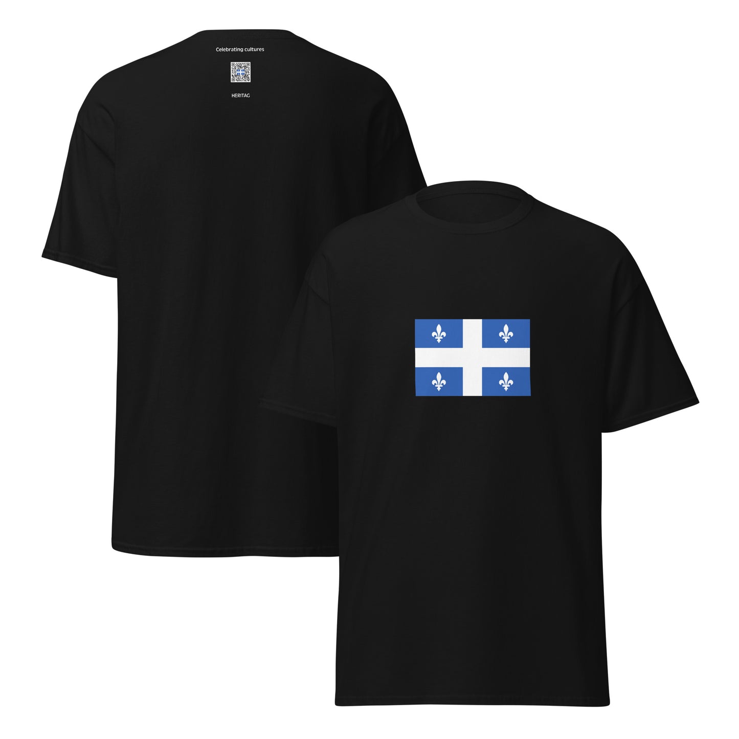 Canada - Quebecois People | Ethnic Canadian Flag Interactive T-shirt