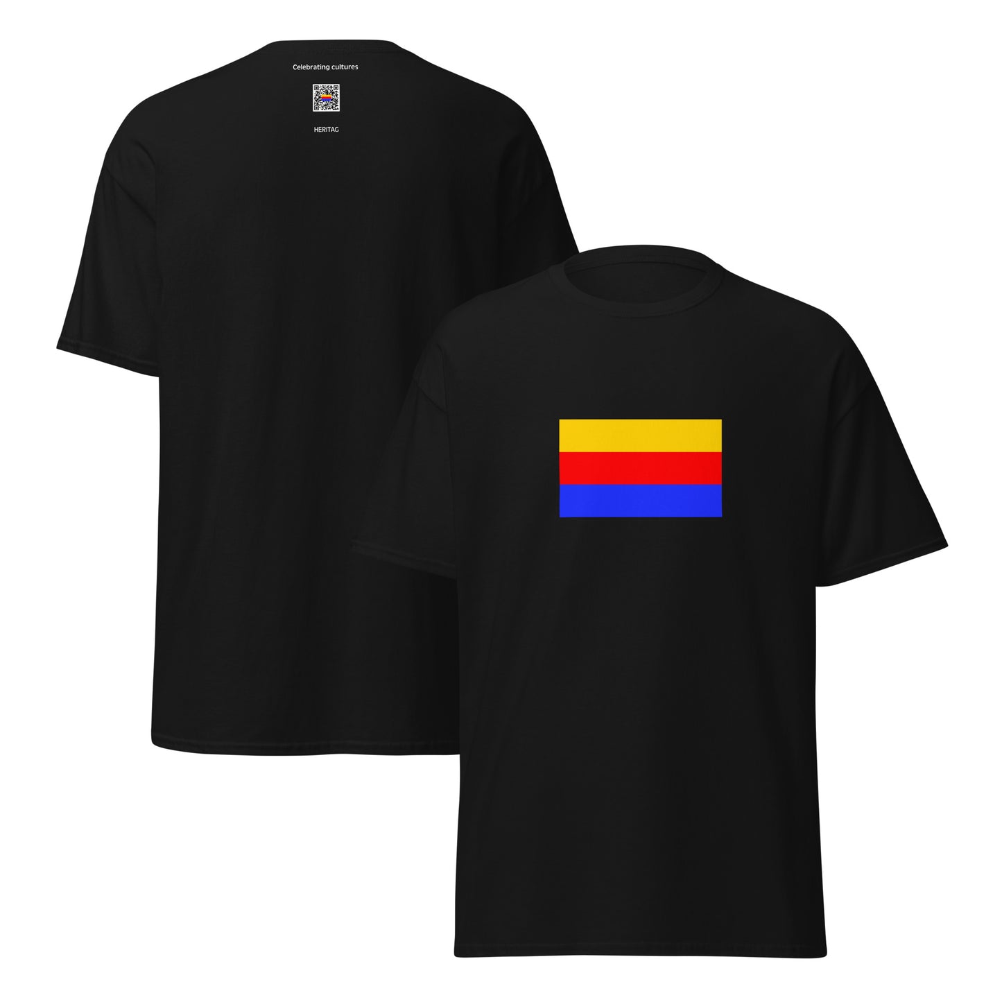 Germany - North Frisians | Ethnic German Flag Interactive T-shirt