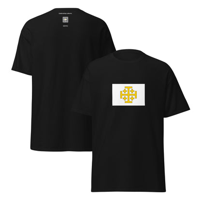 Israel - Kingdom of Jerusalem (1099-1291) | Historical Israeli Flag Interactive T-Shirt