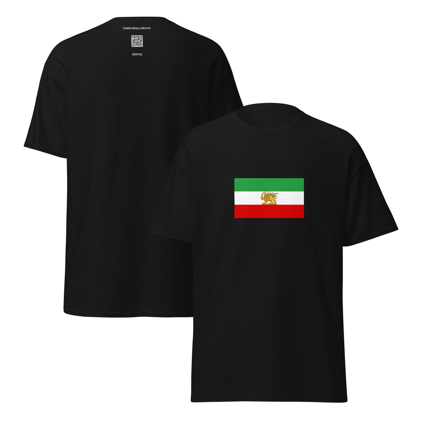 Iran - Constitutional Monarchy of Iran (1925-1979) | Historical Iran Flag Interactive T-shirt