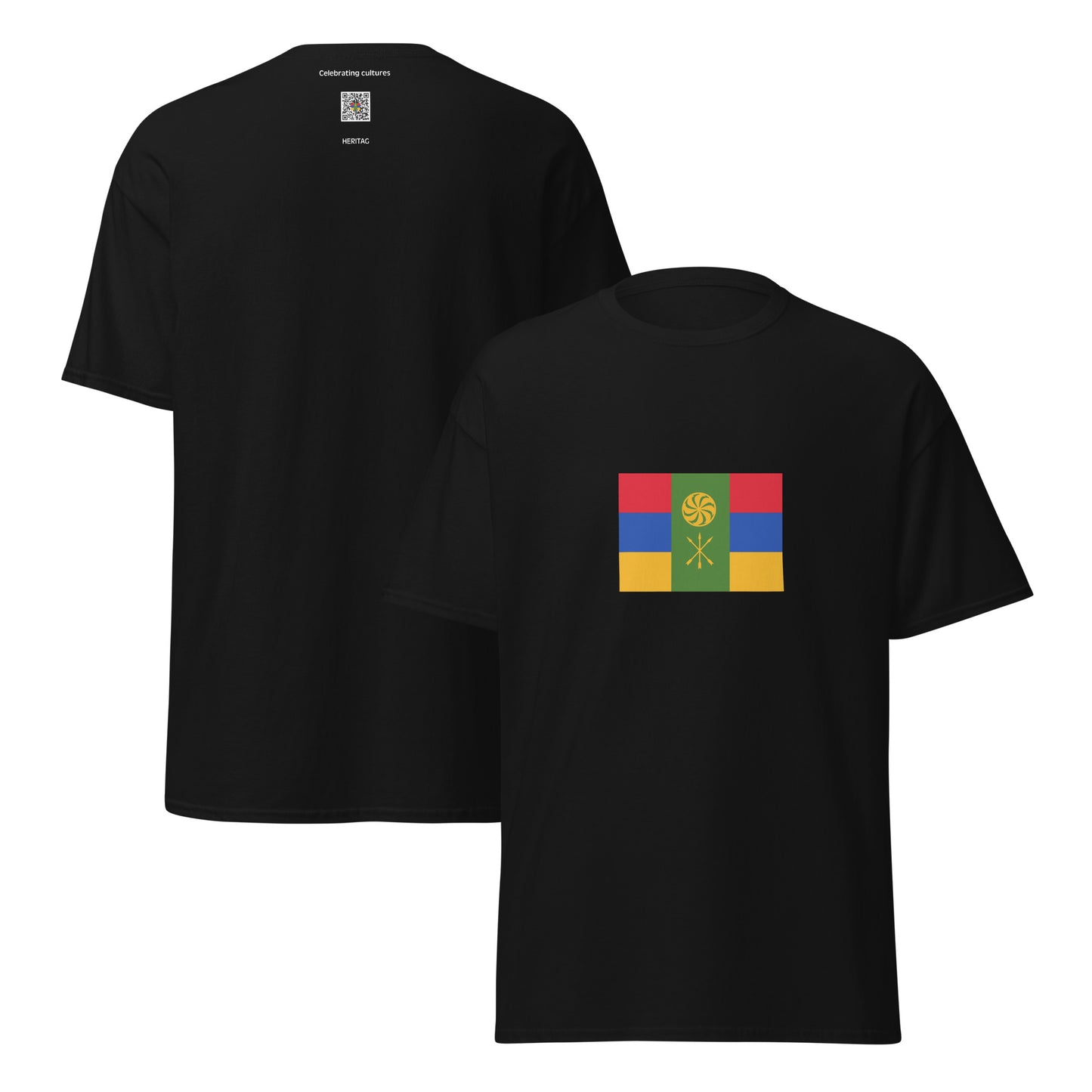 Russia - Circassian Armenians | Ethnic Russian Flag Interactive T-shirt