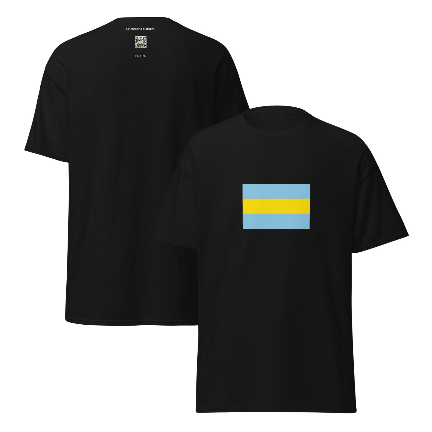 Costa Rica - First National Flag (1821-1823) | Historical Costa Rican Flag Interactive T-Shirt