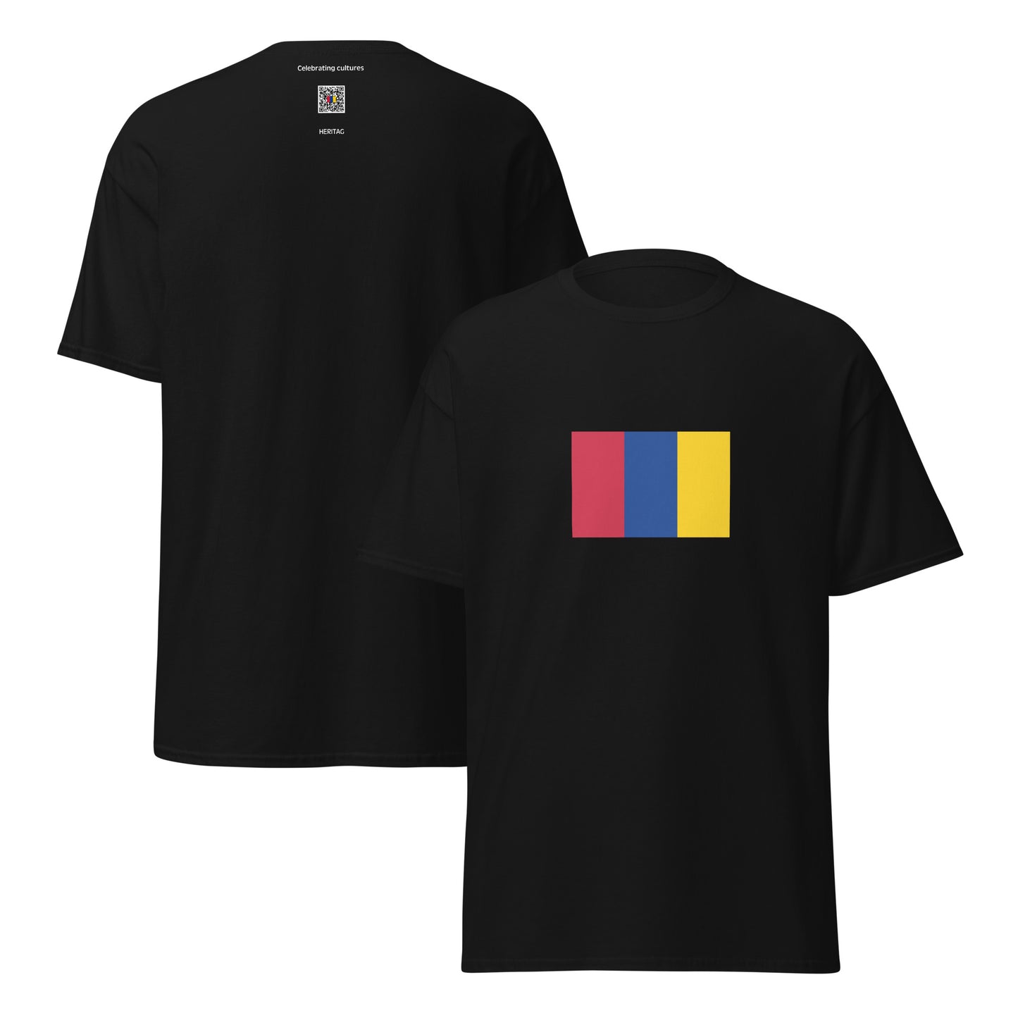 Costa Rica - Republic of New Granada (1831-1857) | Historical Costa Rican Flag Interactive T-Shirt