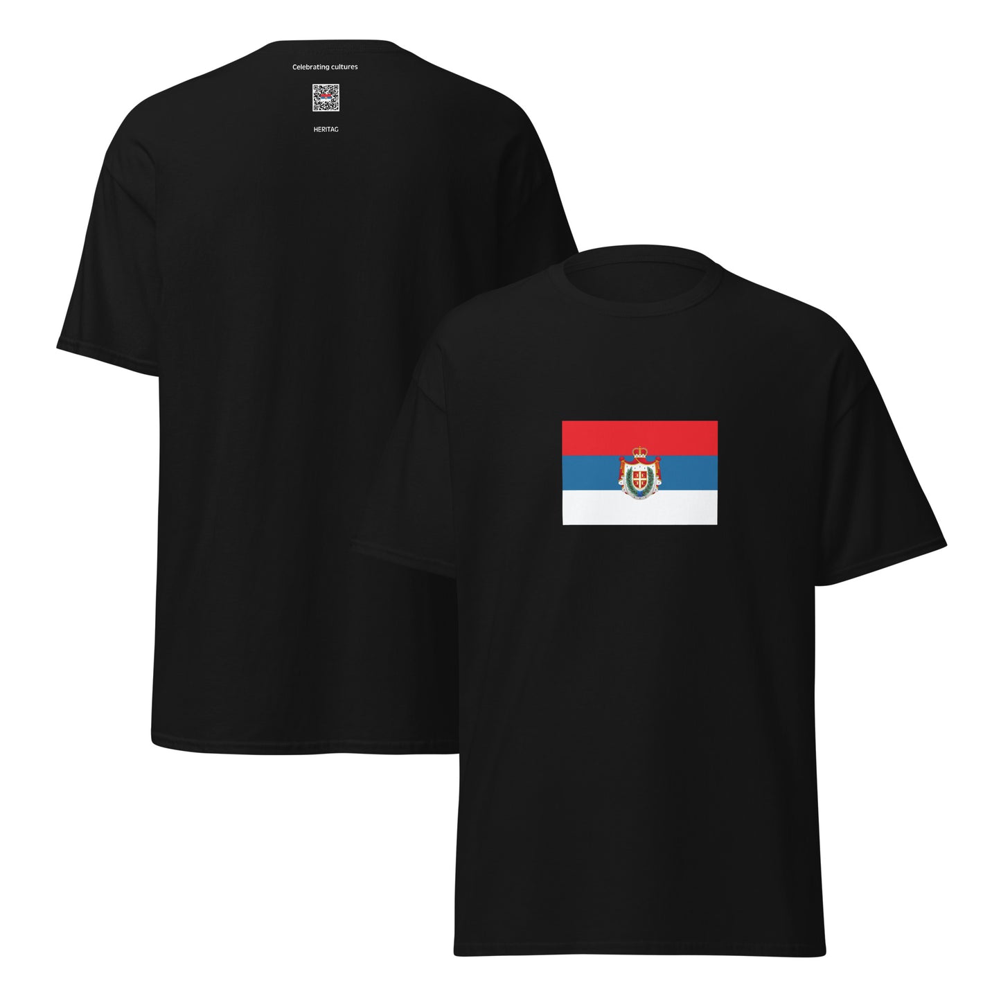 Serbia - Vojvodina Serbs | Ethnic Serbian Flag Interactive T-Shirt