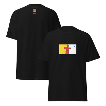 Canada - Nunavut Inuit People | Native Canadian Flag Interactive T-Shirt