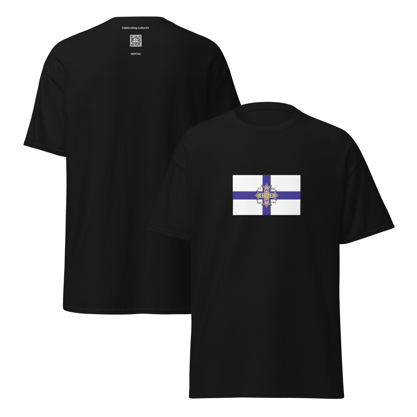 Egypt - Copts (Coptics) | Ethnic Egyptian Flag Interactive T-Shirt