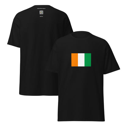 Ivory Coast - Baoulé People | Ethnic Ivory Coast Flag Interactive T-shirt