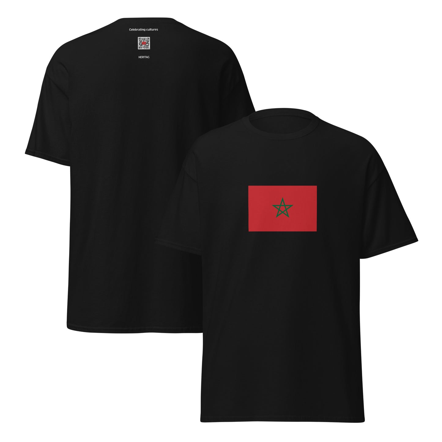 Morocco - Moors | Ethnic Moroccan Flag Interactive T-Shirt