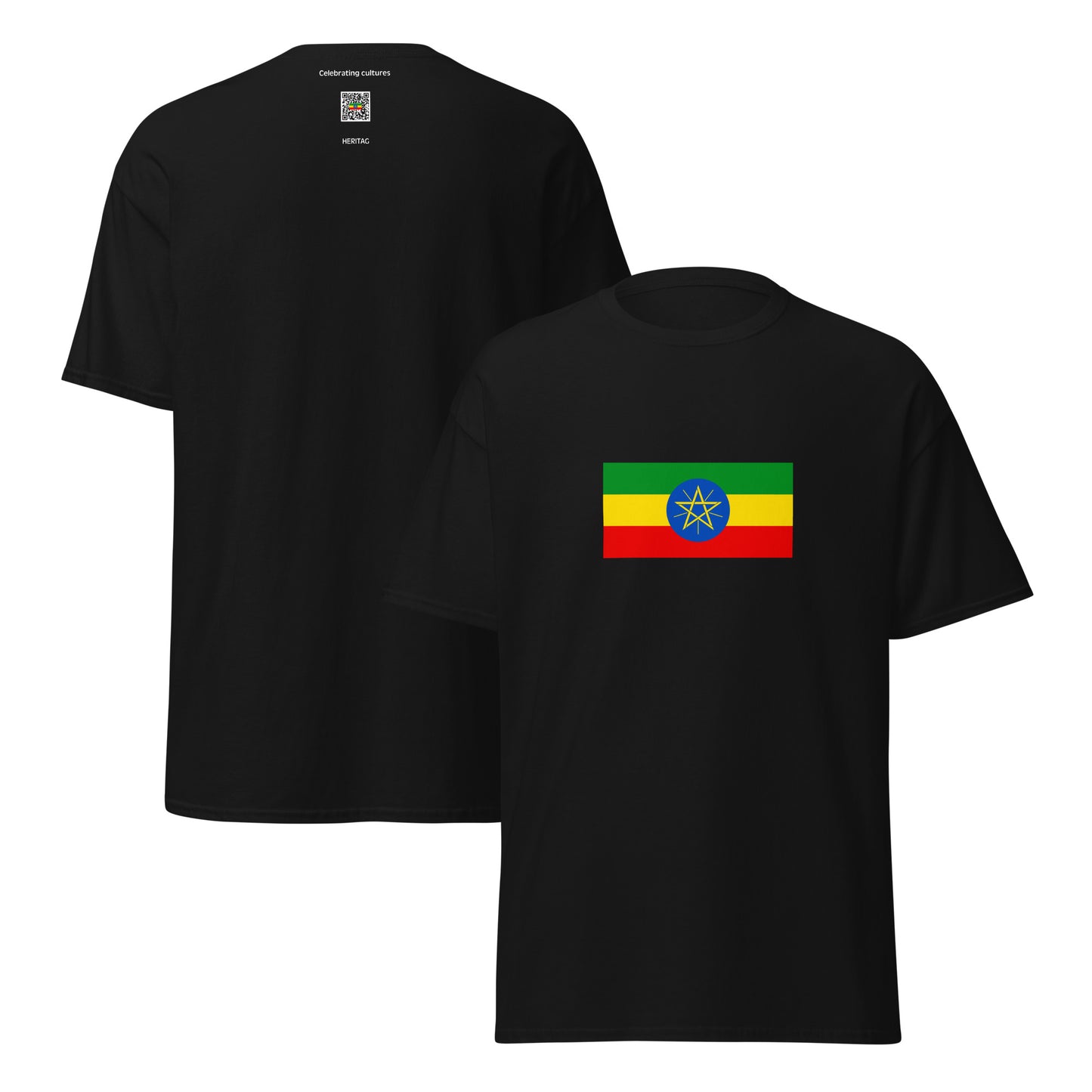 Ethiopia - Ethiopians | Ethnic Ethiopian Flag Interactive T-Shirt
