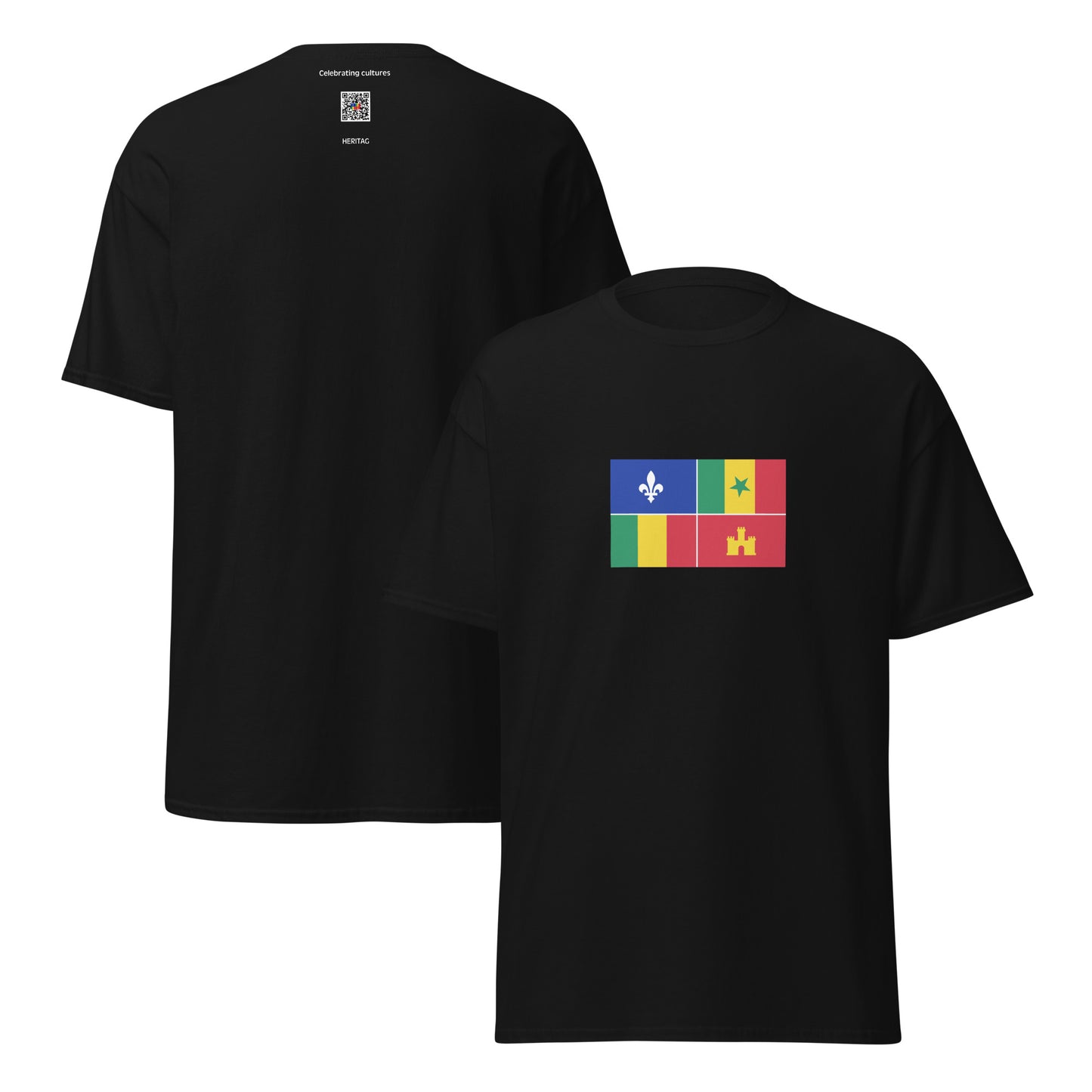 Haiti - Haitian Creole | Ethnic Haitian Flag Interactive T-Shirt