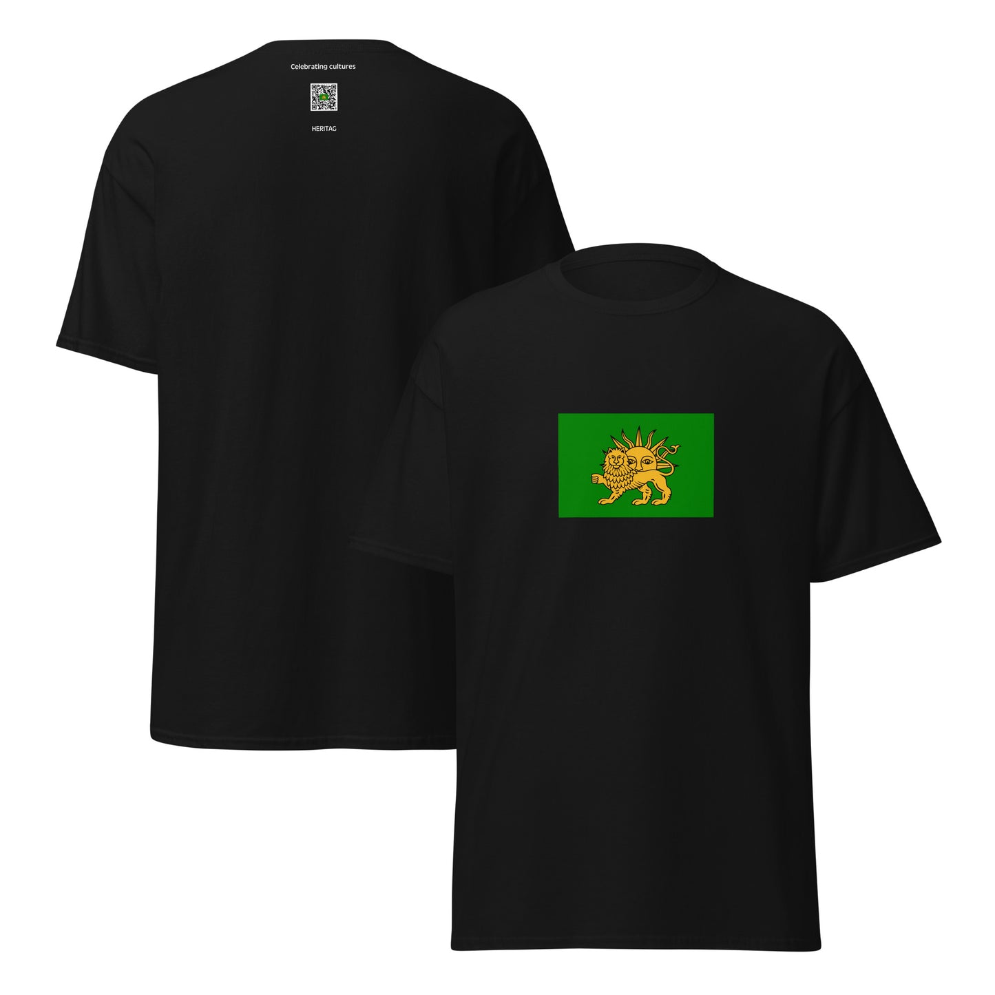 Azerbaijan - Safavid Empire (1501-1736) | Historical Azerbaijani Flag Interactive T-Shirt