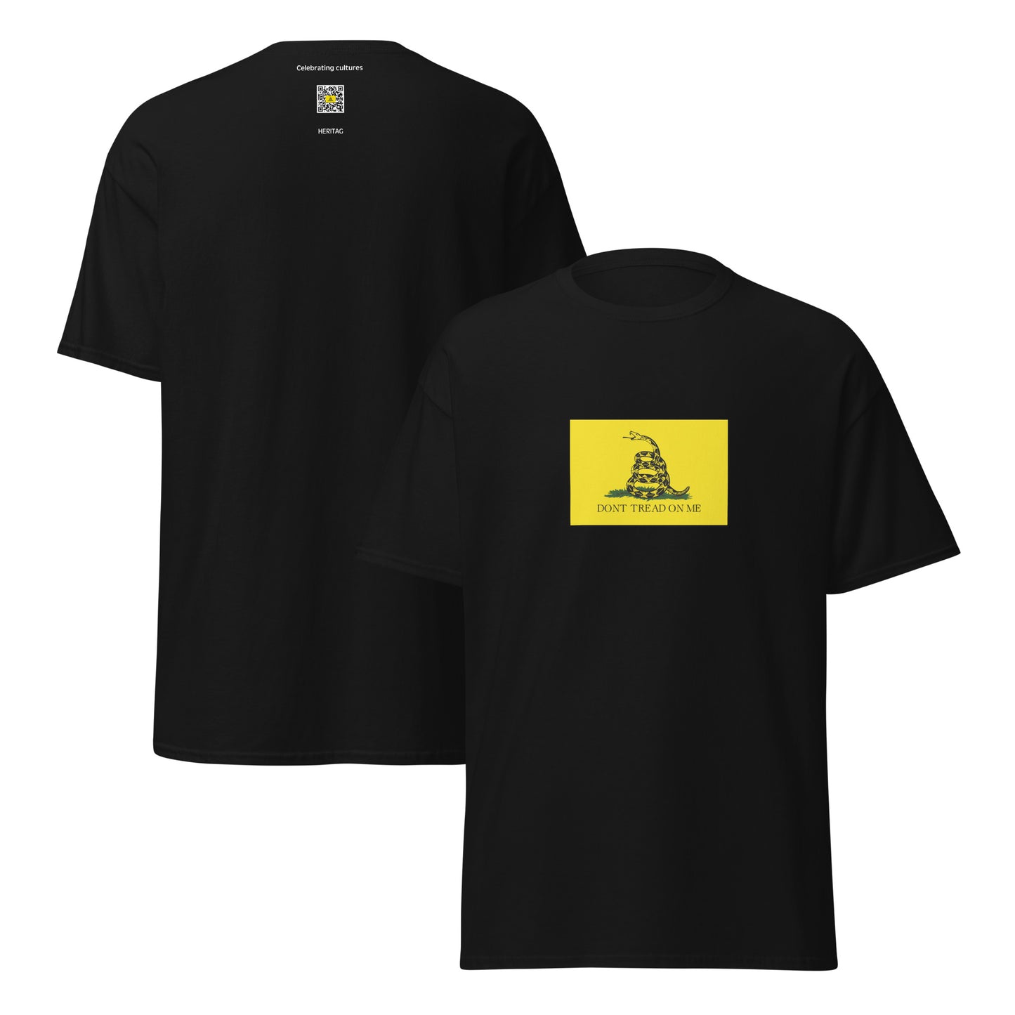 USA - Gadsden Flag (1775) | Historical American Flag Interactive T-Shirt