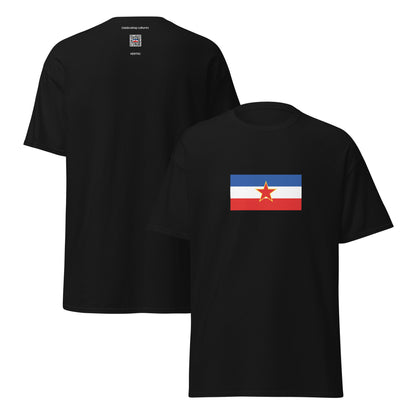 Kosovo - Kosovo of Yugoslavia (1946-1992) | Historical Kosovo Flag Interactive T-Shirt