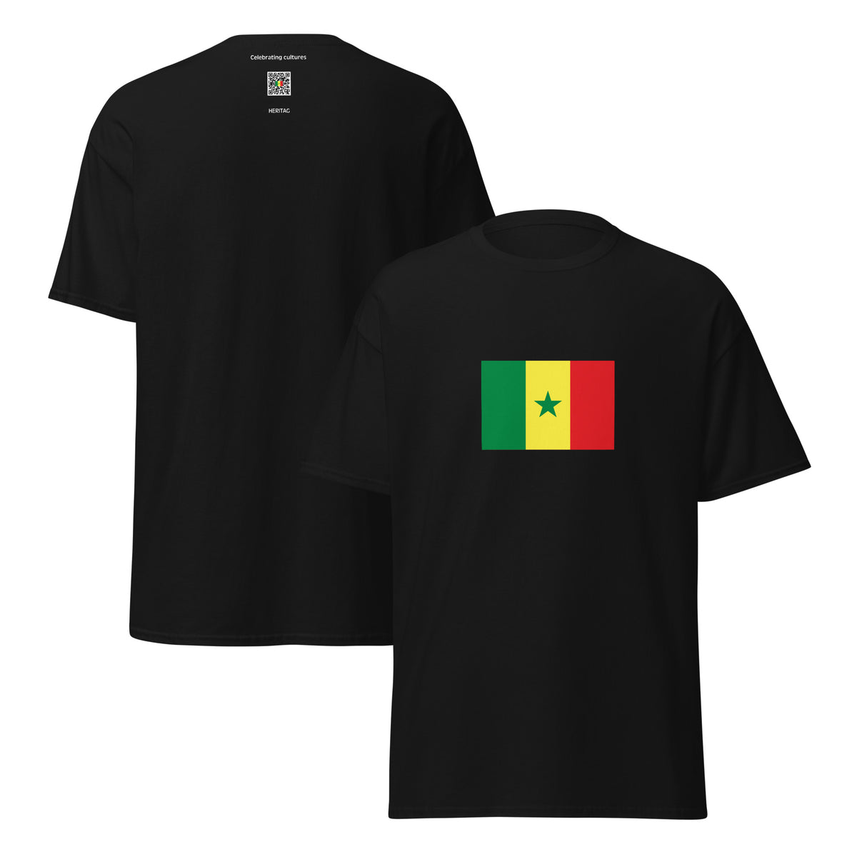 Senegal - Senegalese People | Ethnic Senegalese Flag Interactive T-Shirt