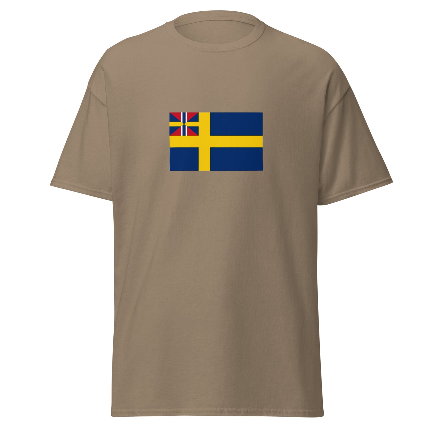 Sweden - United Kingdoms of Sweden and Norway (1814-1905) | Swedish Flag Interactive History T-Shirt