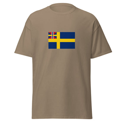Sweden - United Kingdoms of Sweden and Norway (1814-1905) | Historical Swedish Flag Interactive T-shirt
