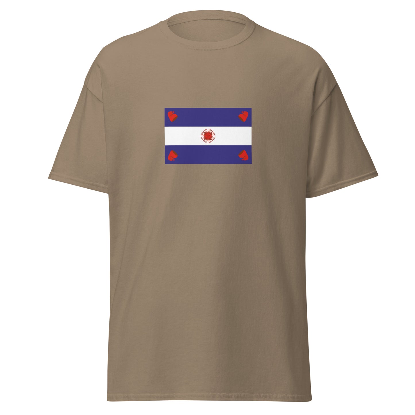 Argentina - Argentine Confederation (1831-1861) | Historical Argentina Flag Interactive T-Shirt