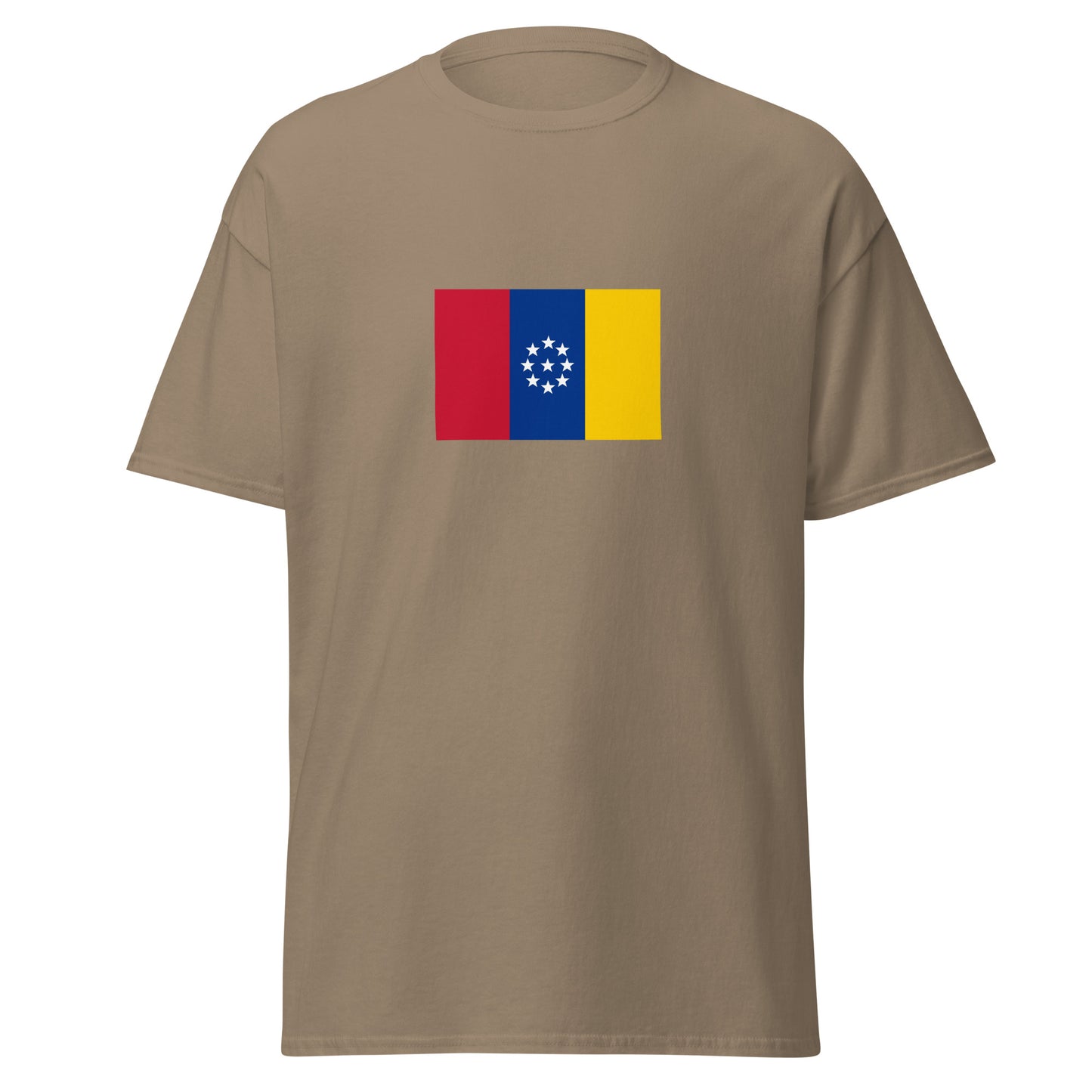 Colombia - United States of Colombia (1861) | Historical Colombian Flag Interactive T-Shirt