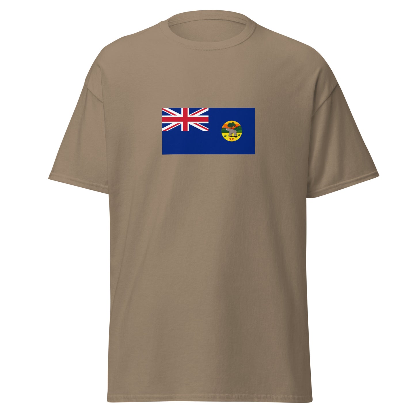 Ghana - British Gold Coast (1870-1957) | Historical Ghana Flag Interactive T-Shirt