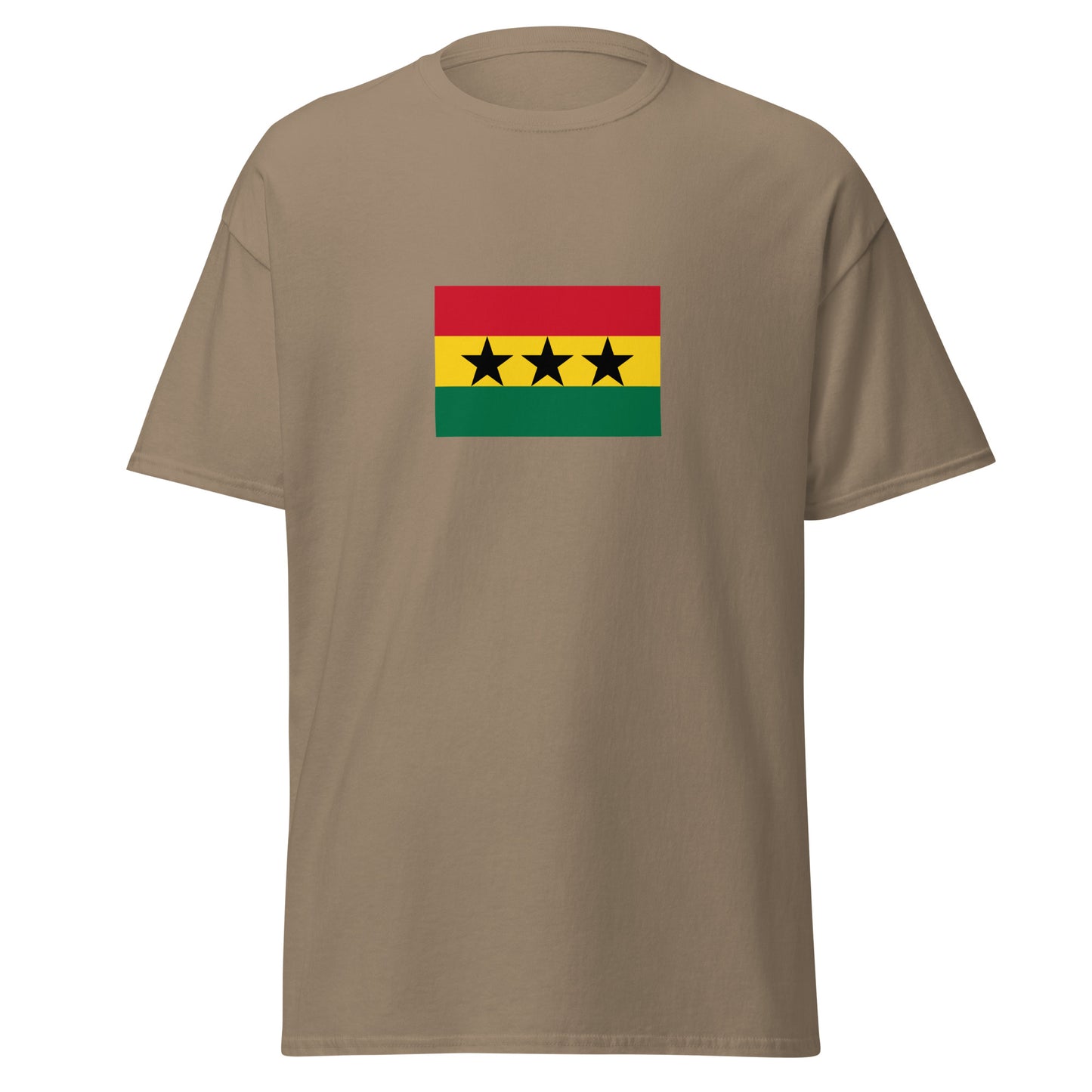 Ghana - Union of African States (1961-1963) | Historical Ghana Flag Interactive T-Shirt