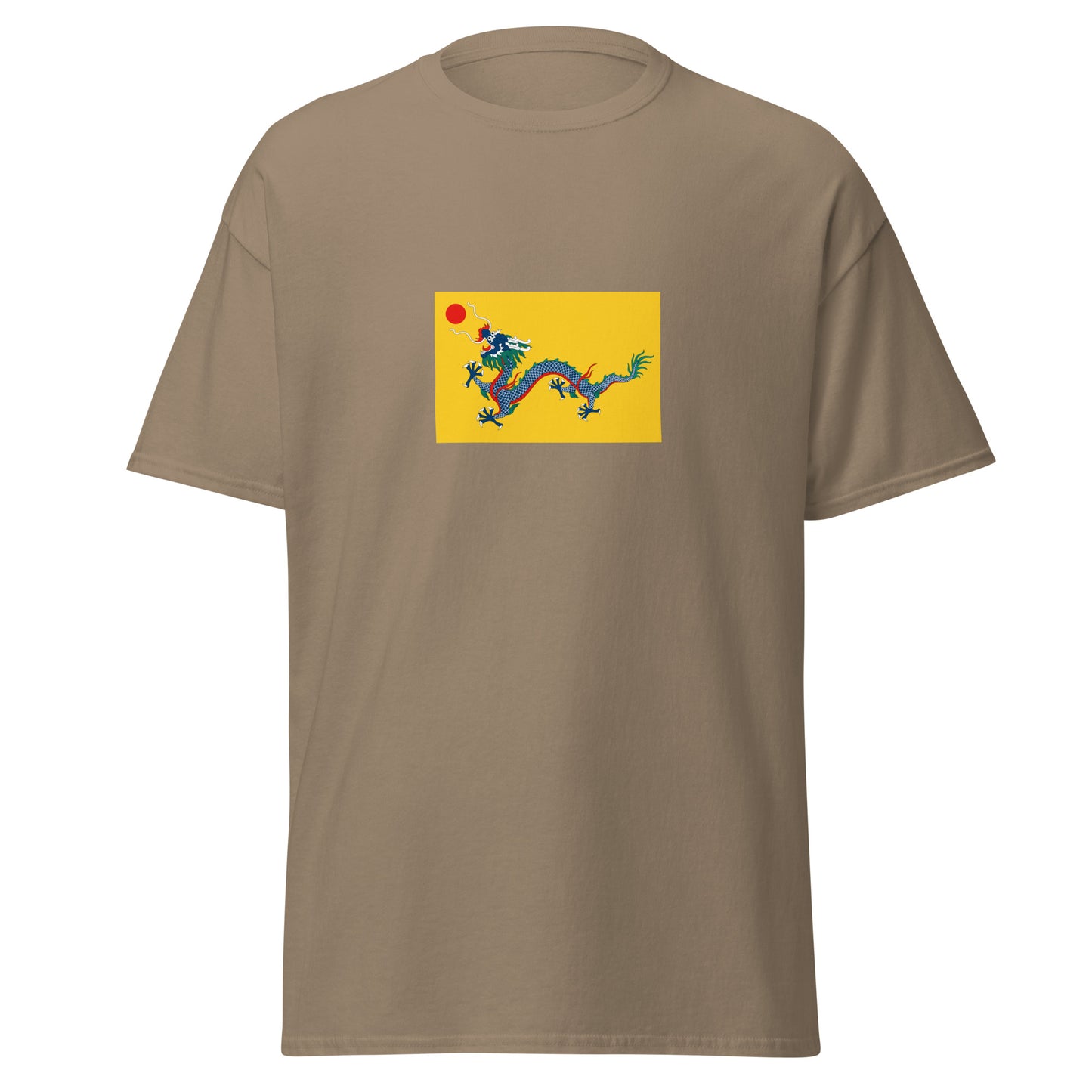 Taiwan - Qing Dynasty (1890-1895) | Historical Taiwanese Flag Interactive T-shirt