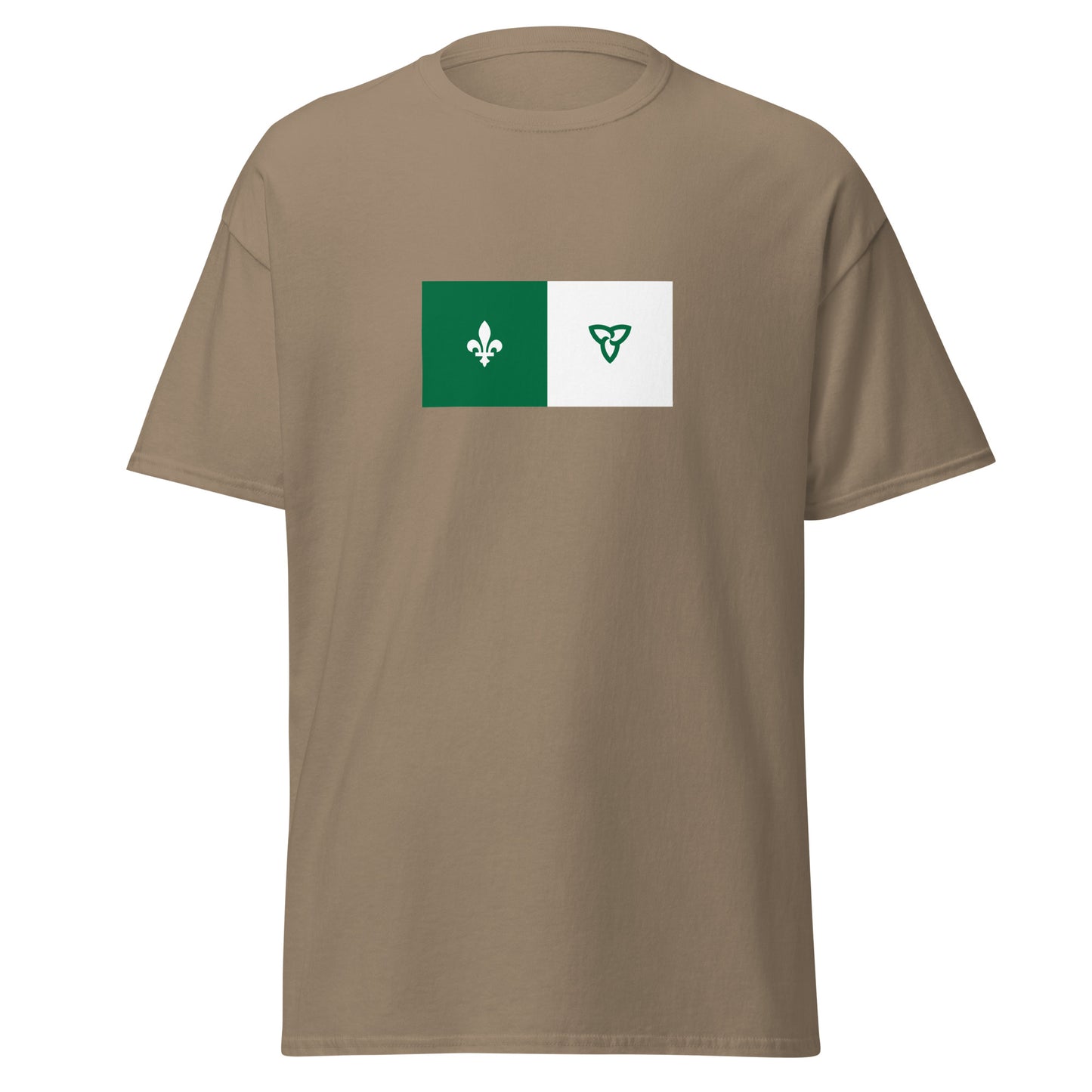 Canada - Franco Ontarians | Ethnic Canadian Flag Interactive T-shirt