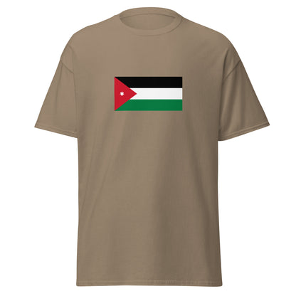 Jordan - Emirate of Transjordan (1921-1946) | Historical Jordanian Flag Interactive T-Shirt