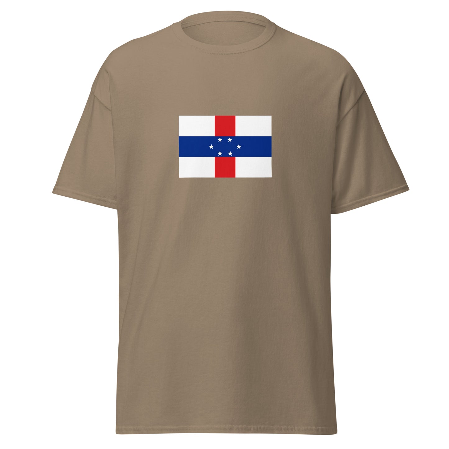 Netherlands - Antilles People | Ethnic Netherlands Flag Interactive T-shirt