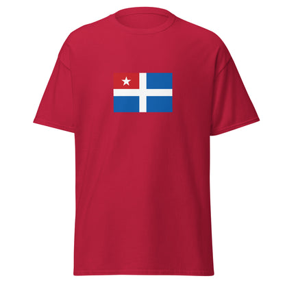 Greece - Cretan State (1898-1913) | Historical Greek Flag Interactive T-shirt
