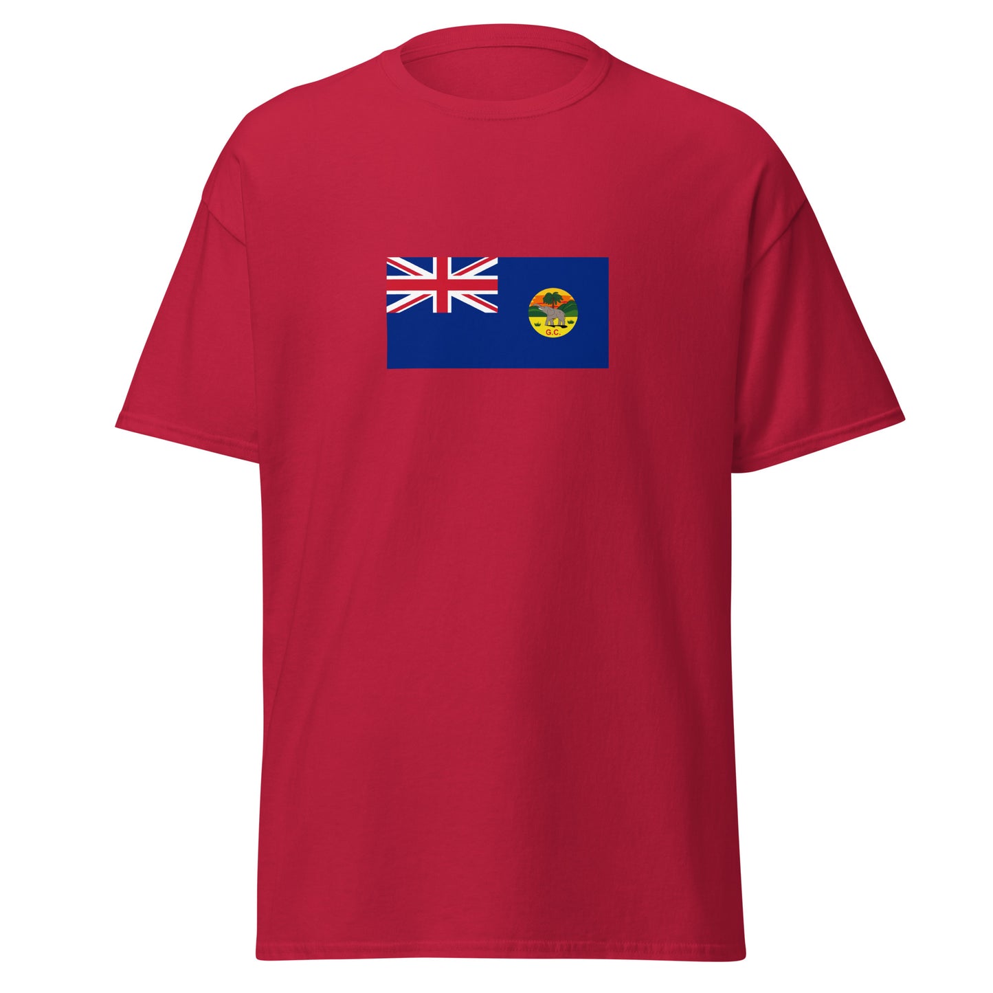 Ghana - British Gold Coast (1870-1957) | Historical Ghana Flag Interactive T-Shirt