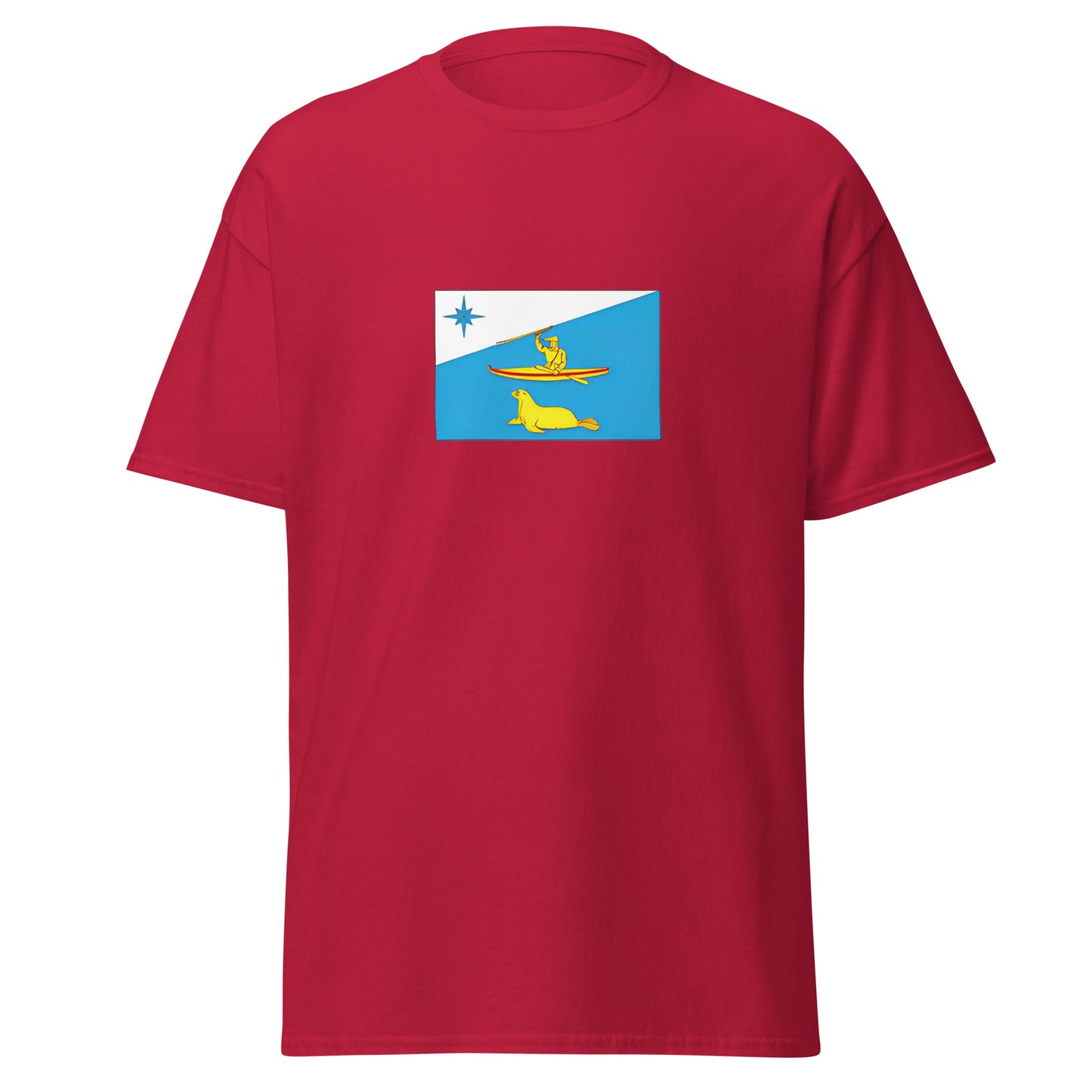 USA - Aleuts People | Indigenous American Flag Interactive T-shirt