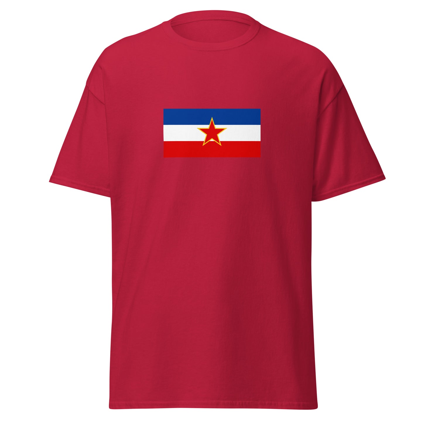 USA - Yugoslavs | Ethnic American Flag Interactive T-shirt