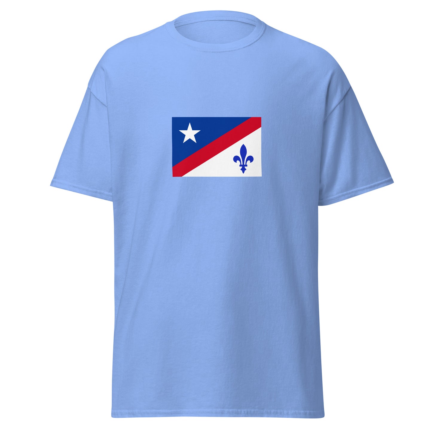 USA - French Americans | Ethnic American Flag Interactive T-shirt