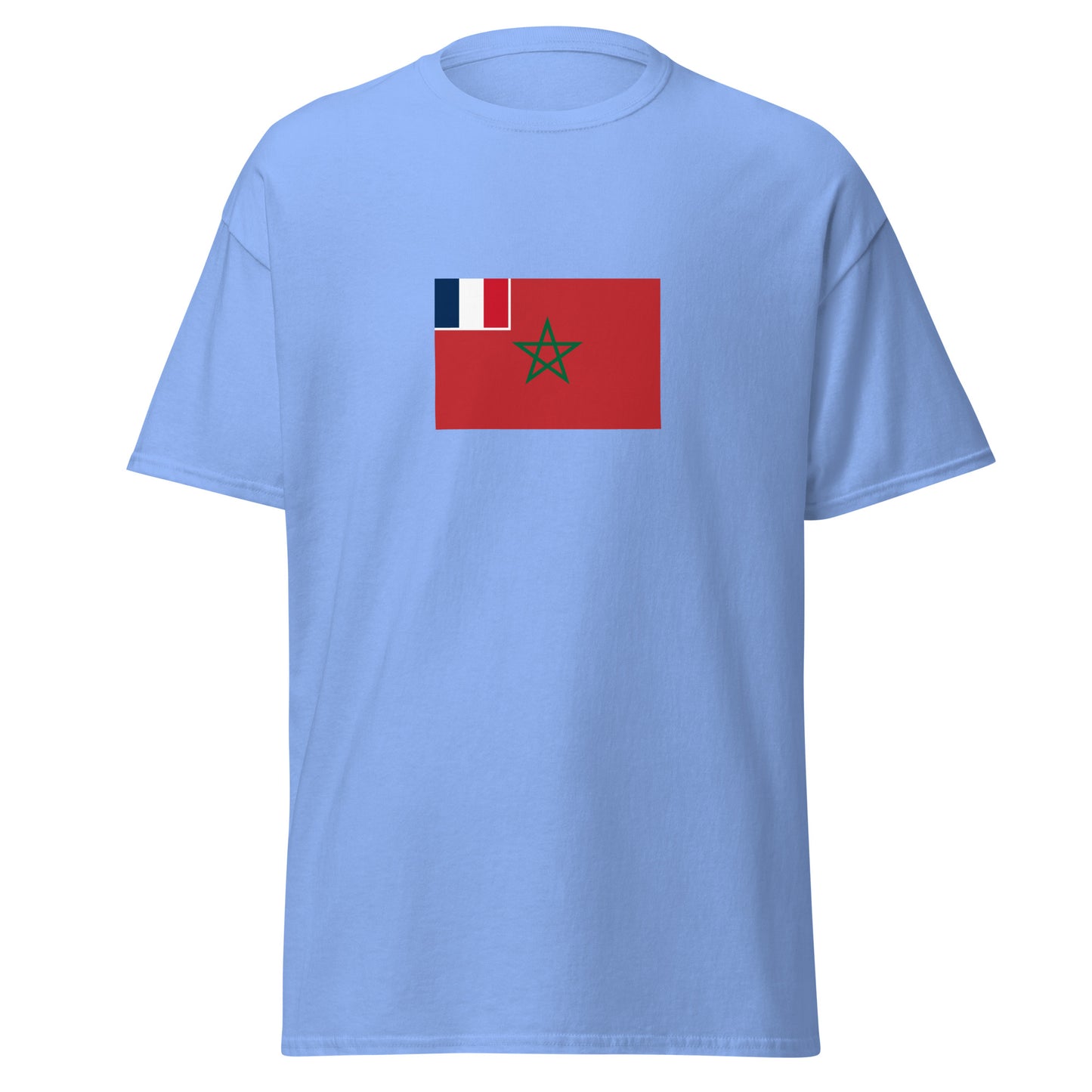 Morocco - French Protectorate in Morocco (1912-1956) | Historical Moroccan Flag Interactive T-Shirt