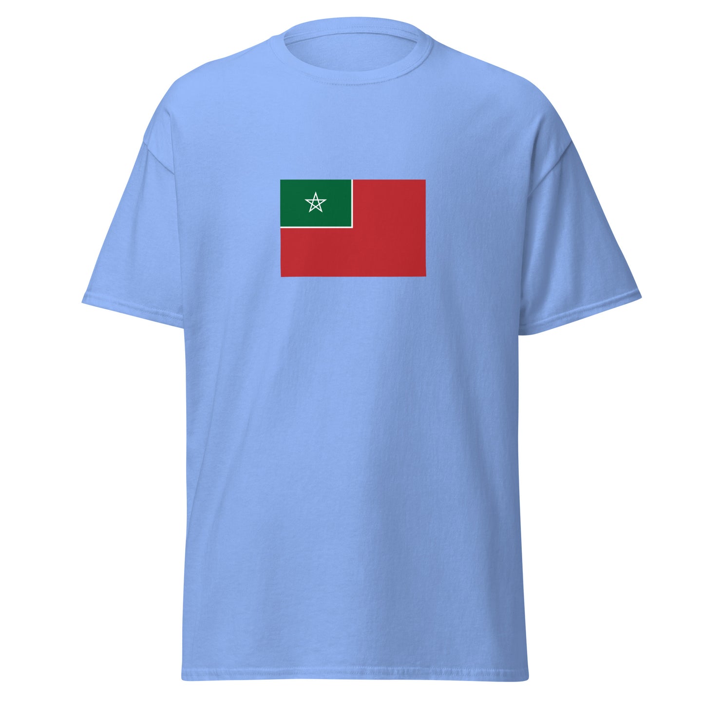 Morocco - Spanish Protectorate in Morocco (1912-1956) | Historical Morocco Flag Interactive T-Shirt